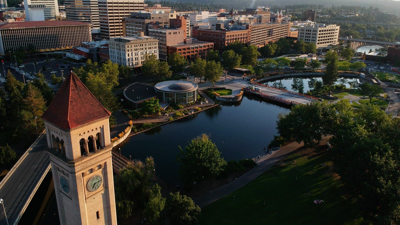 aerial view of city buildings during daytime